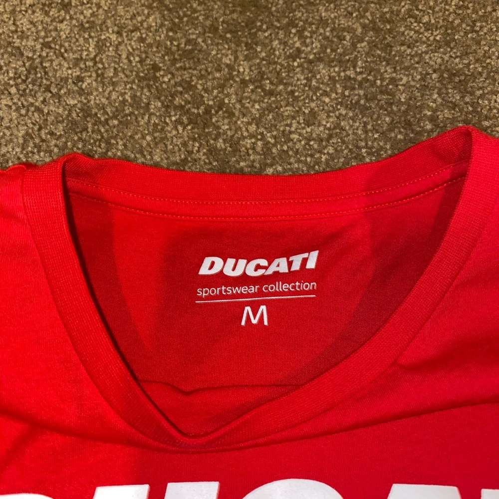 Authentic Ducati Motorcycle T shirt - Picture 2 of 2